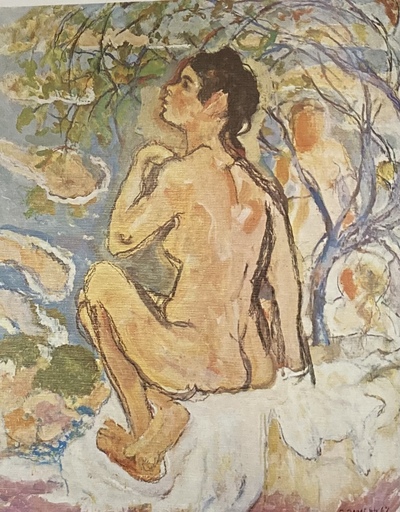 Rafael BENET - Pittura - “ “ Homenaje a Renoir”