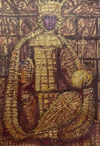 Rudolf KRIVOS - Painting - Orthodox icon