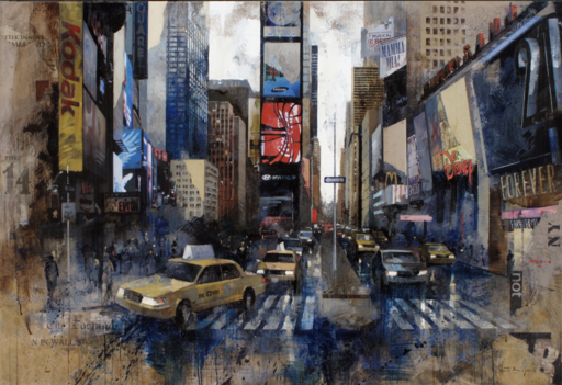 Josep MARTI BOFARULL - Painting - 16727 Times Square