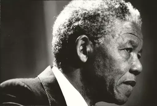 Norman LOMAX - Photo - Nelson Mandela, President South Africa, London (1990)