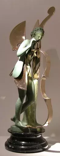 阿尔曼 - 雕塑 - Venere con violino