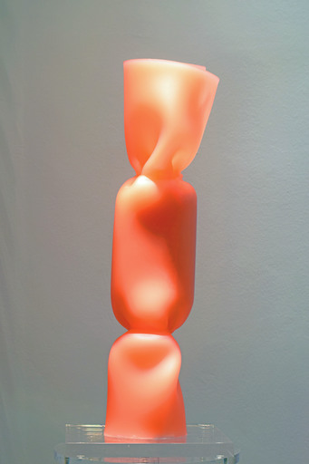Laurence JENKELL - Sculpture-Volume - Wrapping Bonbon rose givré