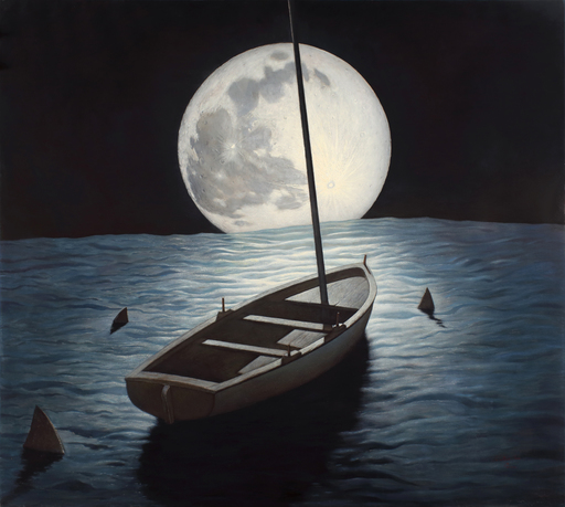 Miguel PADURA - Painting - The last moon