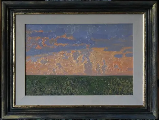 Simon L. KOZHIN - Peinture - Golden clouds. Chamzinka
