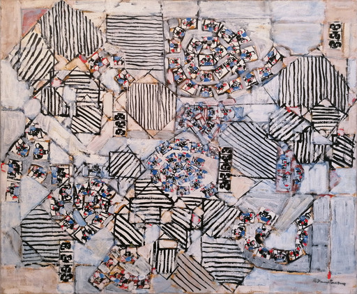 Natalia DUMITRESCO - 绘画 - Composition, 1966