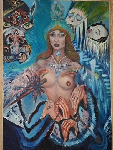 Ellina KATSNELSON - Gemälde - The Queen of the Sercus