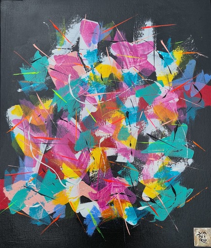 Yannick ROBERT - Pittura - Rencontres abstraites