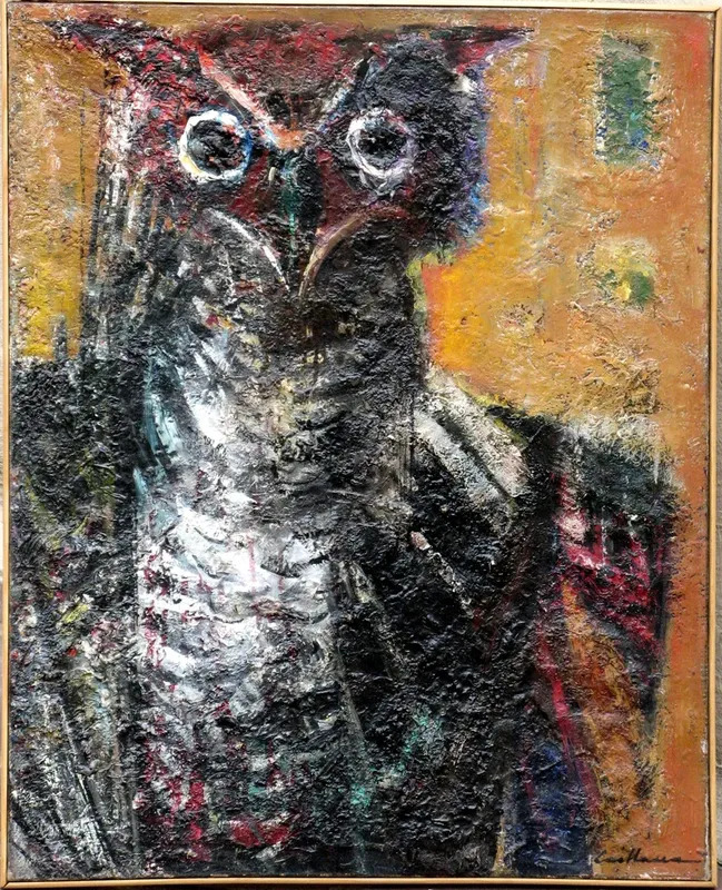 Loiseau De Nuit By Rodolphe Caillaux Buy Art Online