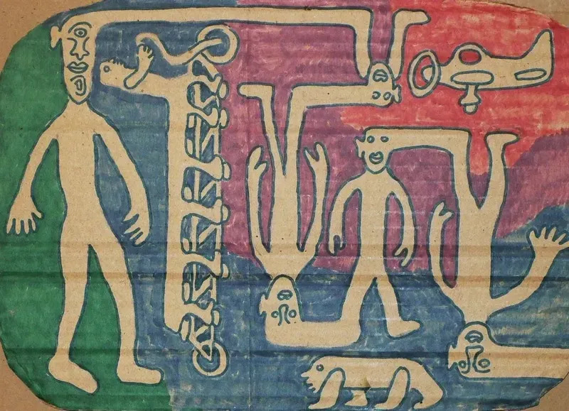 En Velo Ou En Avion 2 Double Face By Yvon Taillandier Buy Art Online Artprice