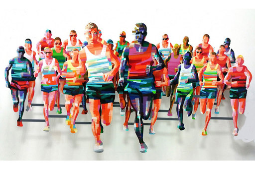 David GERSTEIN - Escultura - Marathon NY