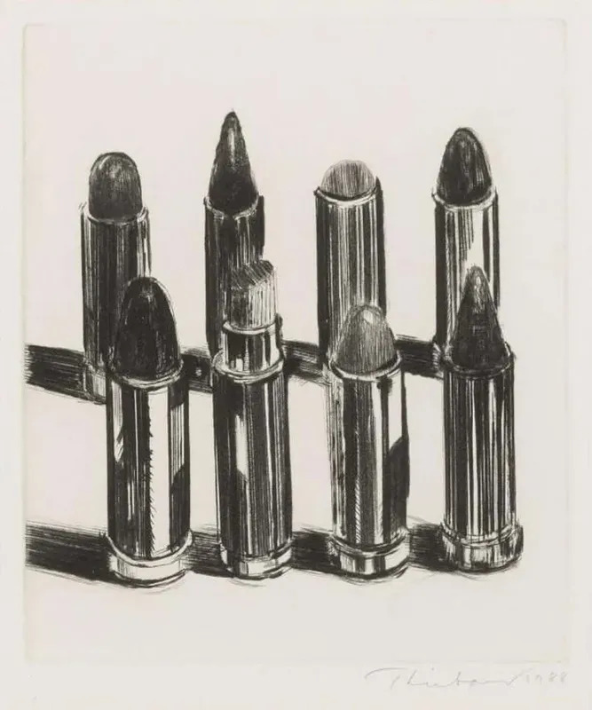 Eight Lipsticks by Morton Wayne THIEBAUD buy art