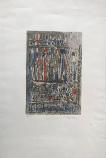 Roger BISSIÈRE - Print-Multiple - Composition 