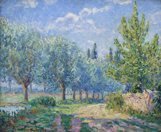 Francis PICABIA - Gemälde - Les saules, effet de soleil, Munot
