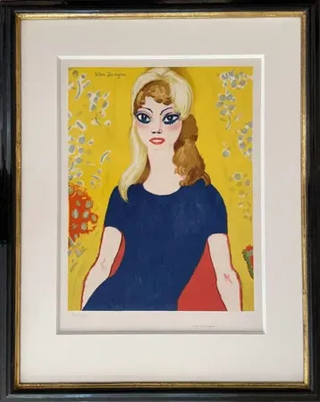 キース・ヴァン・ドンゲン、「Tete de jeune Femme」 キース・ヴァン・ドンゲン、「Tete de jeune Femme」 Kees van