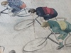 Mathurin MÉHEUT - Drawing-Watercolor - Le velodromme