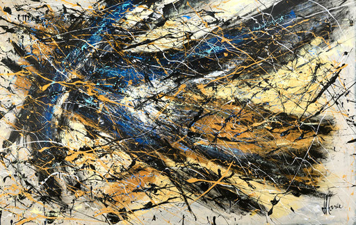 Jean-Jacques MARIE - Gemälde - Abstraction lyrique série A 567