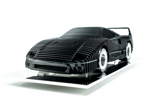 Antoine DUFILHO - Sculpture-Volume - Ferrari F40 noire