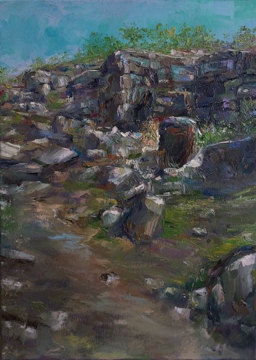 Ohanyan KAMSAR - Painting - Rocks