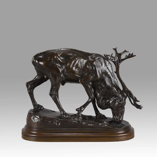 Isidore Jules BONHEUR - 雕塑 - "Reindeer"