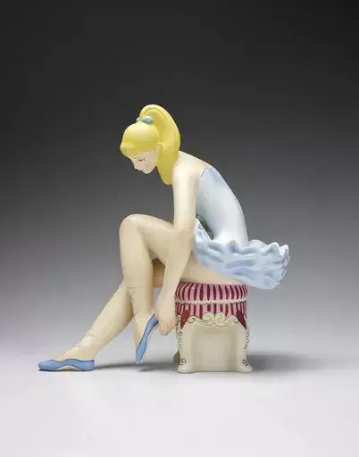 杰夫·昆斯 - 雕塑 - Seated Ballerina