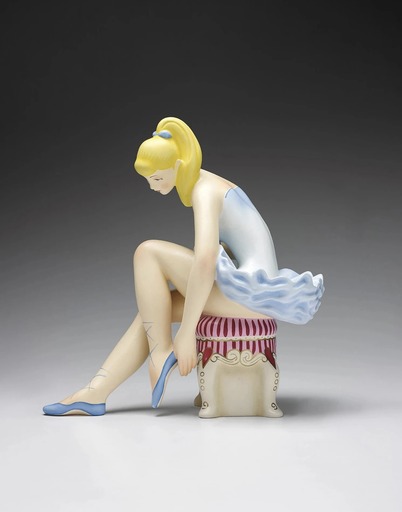 Jeff KOONS - Skulptur Volumen - Seated Ballerina
