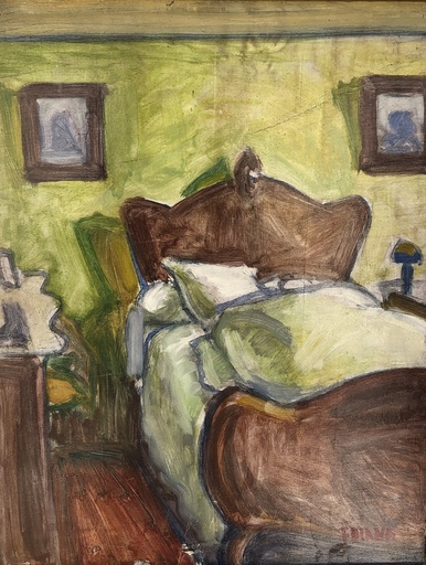 François DIANA - Painting - La chambre