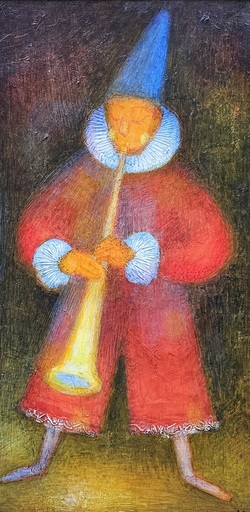Jacky CATONI - Painting - Le clown