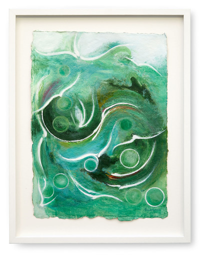 Mercedes APARICIO - Gemälde - Au Fond De L’océan