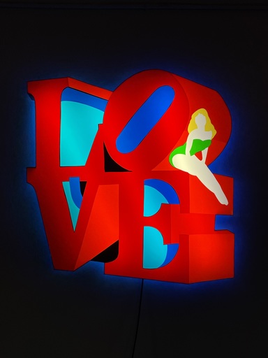 Marco LODOLA - Skulptur Volumen - Love