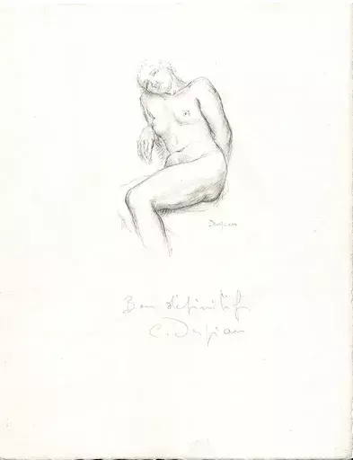Charles DESPIAU - Grabado - Nude