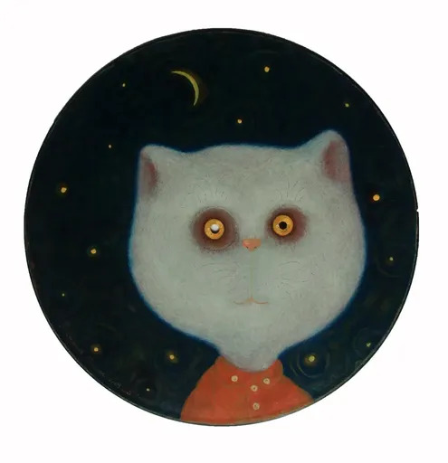 Roman ANTONOV - Painting - Tom cat