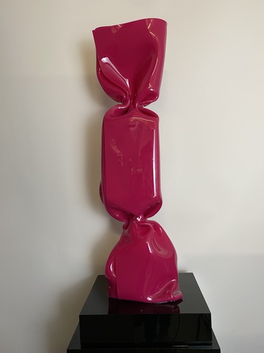 劳朗丝·冉凯勒 - 雕塑 - Wrapping Bonbon Fuschia