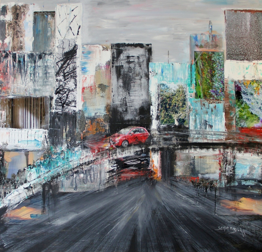 Sylvie SCHAMBILL - Peinture - Road 1