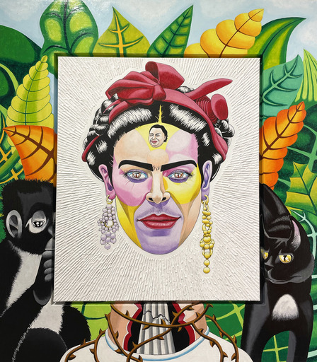 Didier CHAMIZO - Peinture - Frida Kahlo