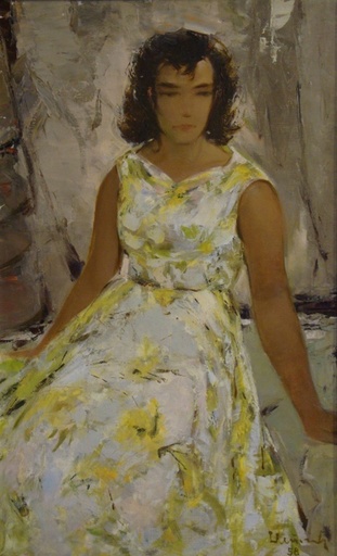 Laimodot Petrovich MURNIEK - Gemälde - Women