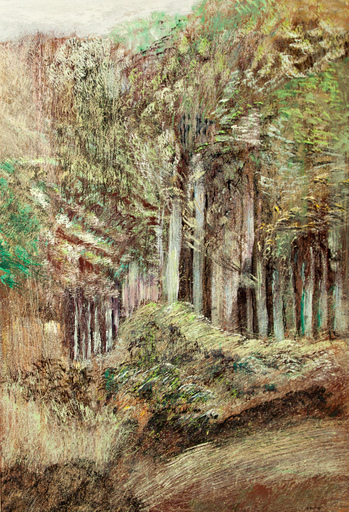 Michel BIOT - Pittura - La forêt 