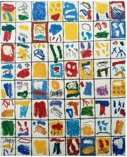 Sergi BARNILS - Painting - DEIS DIES PROVIDENCIALES 2000