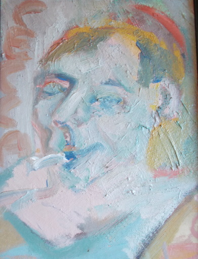 Jean-Marcel CECCALDI - Painting - Portrait