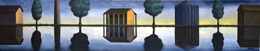 Andrea VANDONI - Pittura - Recomposition of a Landscape 3
