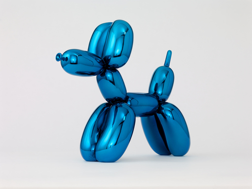 Jeff KOONS - Skulptur Volumen - Balloon Dog (Blue)