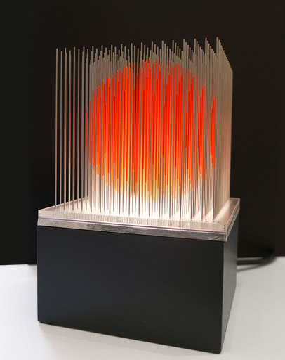 Yoshiyuki MIURA - Sculpture-Volume - Small Light Sphere Red