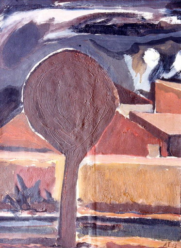 Antonio TENREIRO - Gemälde - ÉPOCA NEGRA