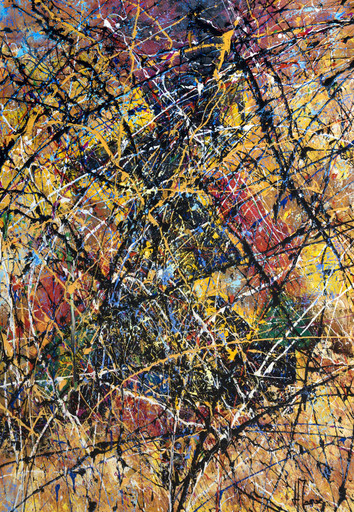 Jean-Jacques MARIE - Gemälde - Abstraction lyrique série A 539