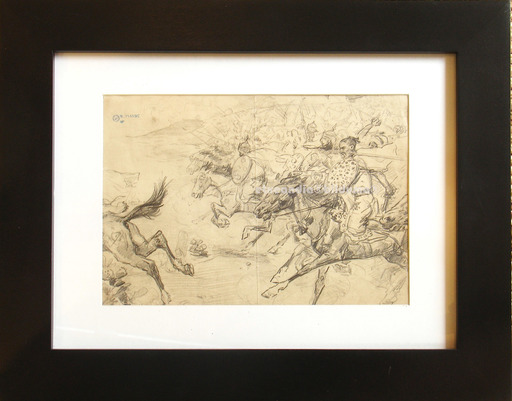 Pablo TILLAC - Drawing-Watercolor - L'invasion des Barbares