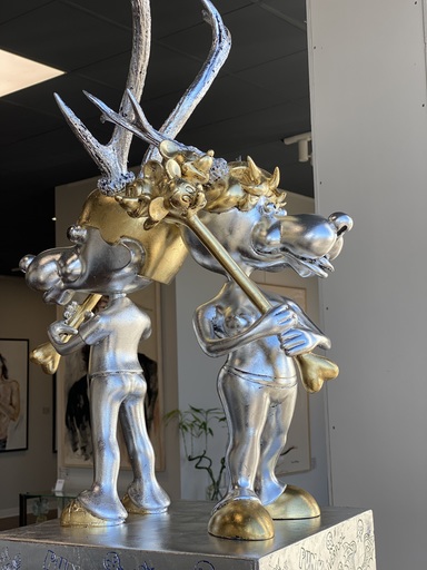 Michel SOUBEYRAND - Skulptur Volumen - La boîte à pondora 