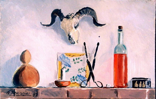 Antonio TENREIRO - Gemälde - RINCÓN DE CASA