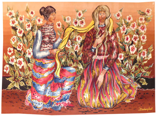 Edmond DUBRUNFAUT - Tapestry - Belle entente