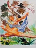 萨尔瓦多·达利 - 版画 - Les Amants - Infidèle épouse de Mélénas