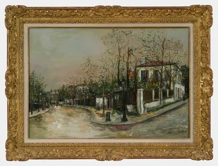 Rue à Sannois by | Maurice UTRILLO | buy art online | artprice