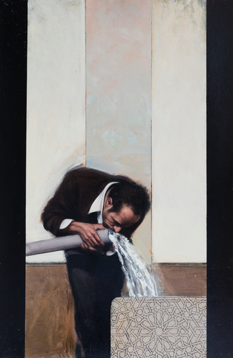Stephen CONROY - Painting - Figure (Study)